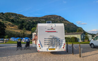 Witches Craig Caravan Park, Stirling