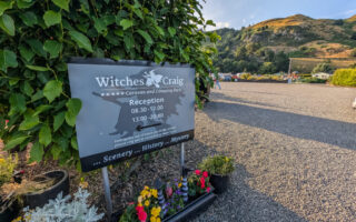 Witches Craig Caravan Park, Stirling