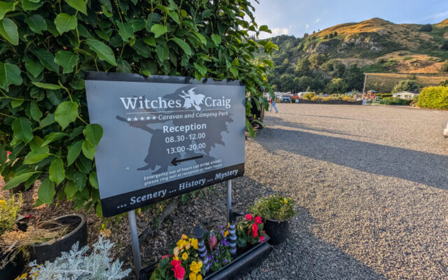 Witches Craig Caravan Park, Stirling