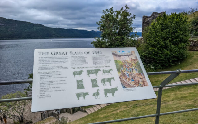 Urquhart Castle, Loch Ness