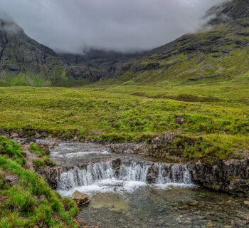 Another stunning little waterfall well up in the Fairy Pools, Isle of Skye