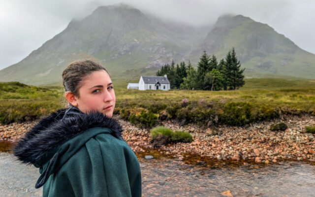 The Wee White House, Lagangarbh, Glen Coe, Scotland