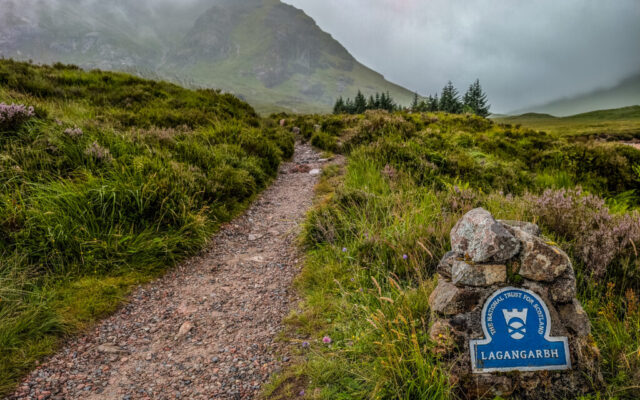 The Wee White House, Lagangarbh, Glen Coe, Scotland
